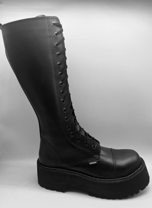 Ботинки высокие Ranger "Black" 16 колец 3 следа - 44